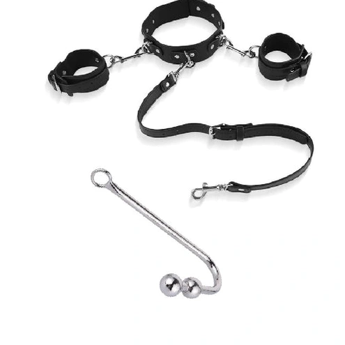Elegant Collar Beaded 5334 Cuffs Anal and Hook with 0808